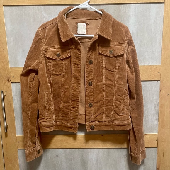 SO Brown Corduroy Jacket - Picture 1 of 3